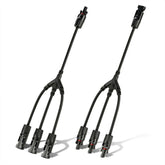 Rich Solar Y Branch Parallel Adapters 3 to 1.